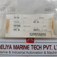Kawasaki 41 Packing For Bow Side Thruster