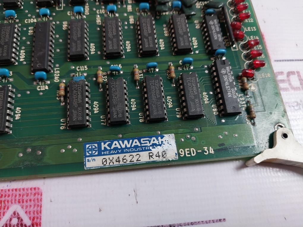 Kawasaki 9Ed-34 Printed Circuit Board 9Ed-24