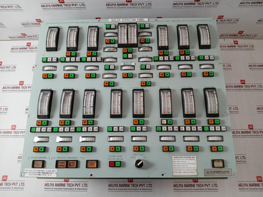 Kawasaki Boiler Operation Panel 300 To 600 °C