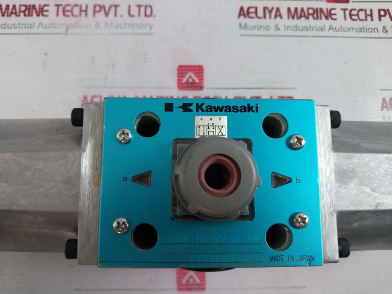 Kawasaki De10P-10-207-dd24Al-l75 Solenoid Valve 07Y3685 Dc24V