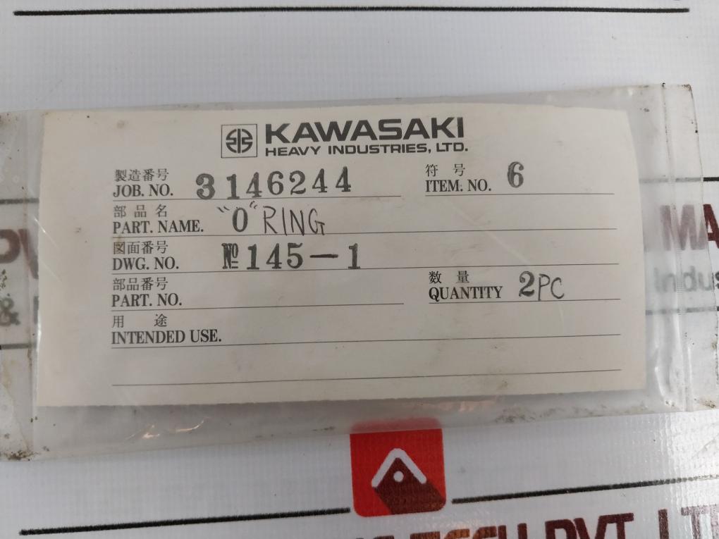 Kawasaki Heavy Yso-24-p-022 Cargo Pump W/ Mechanical Seal