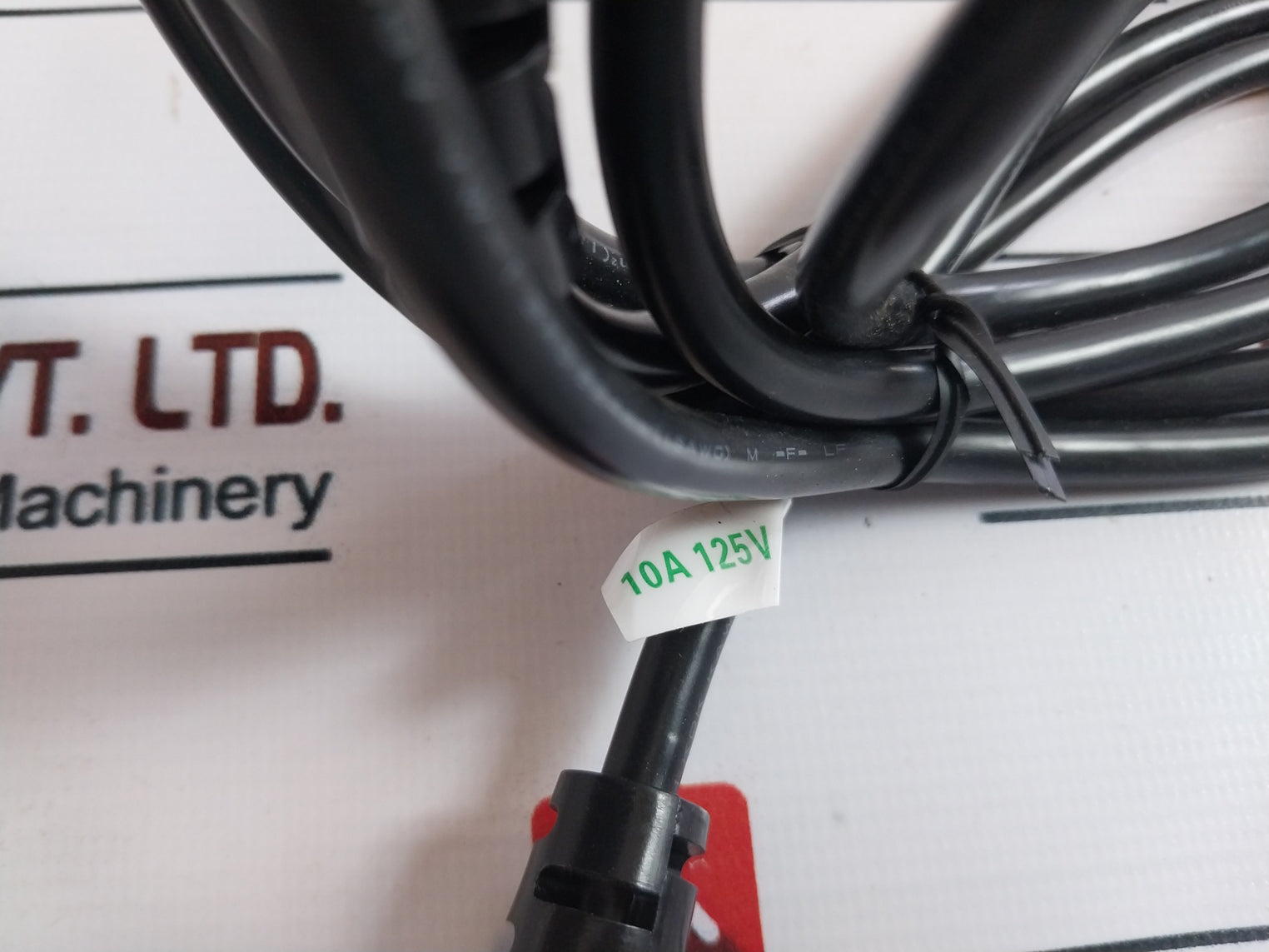 Kawasaki Kp-35 Power Cord 10A 125V 1250W