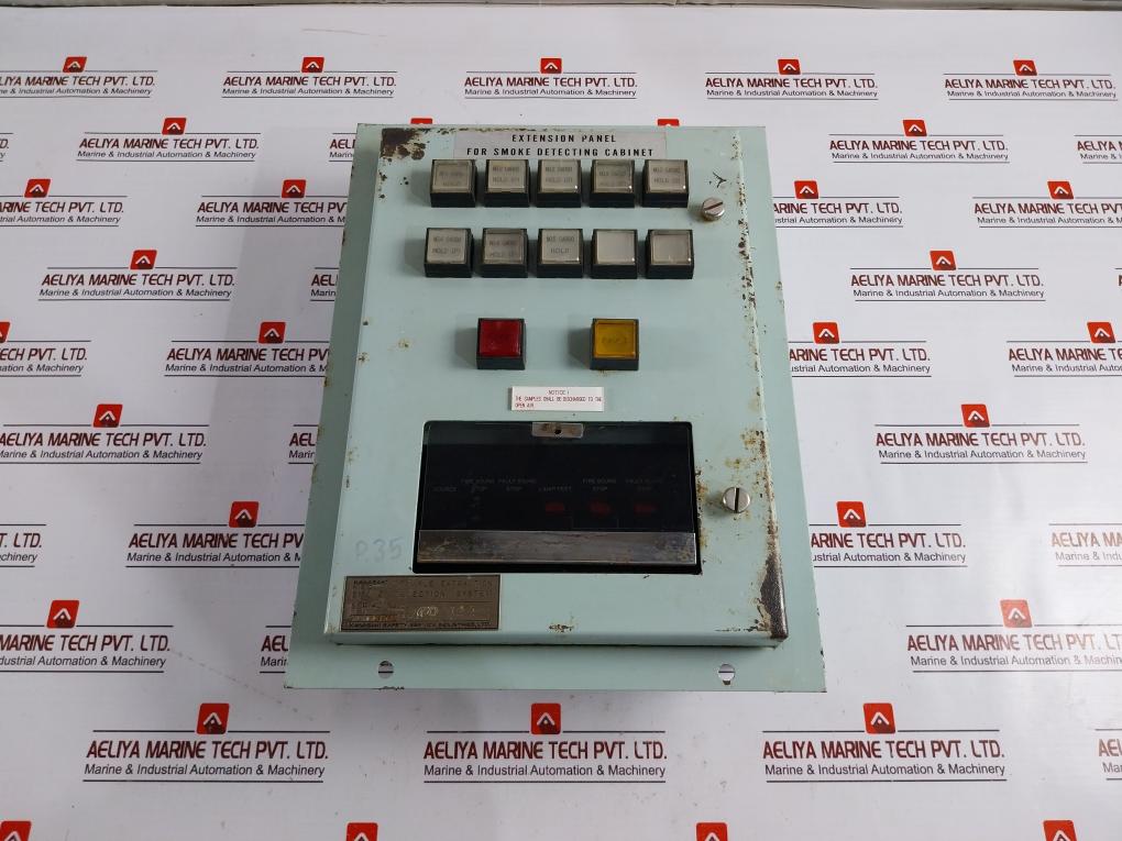 Kawasaki Ksd-1 Smoke Detection System Extension Panel 24V 30V Lamp