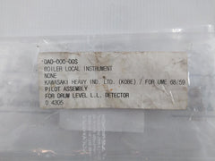 Kawasaki Pilot Assemblies For A Drum Level Low-low (L.L.L.) Detector D 4305