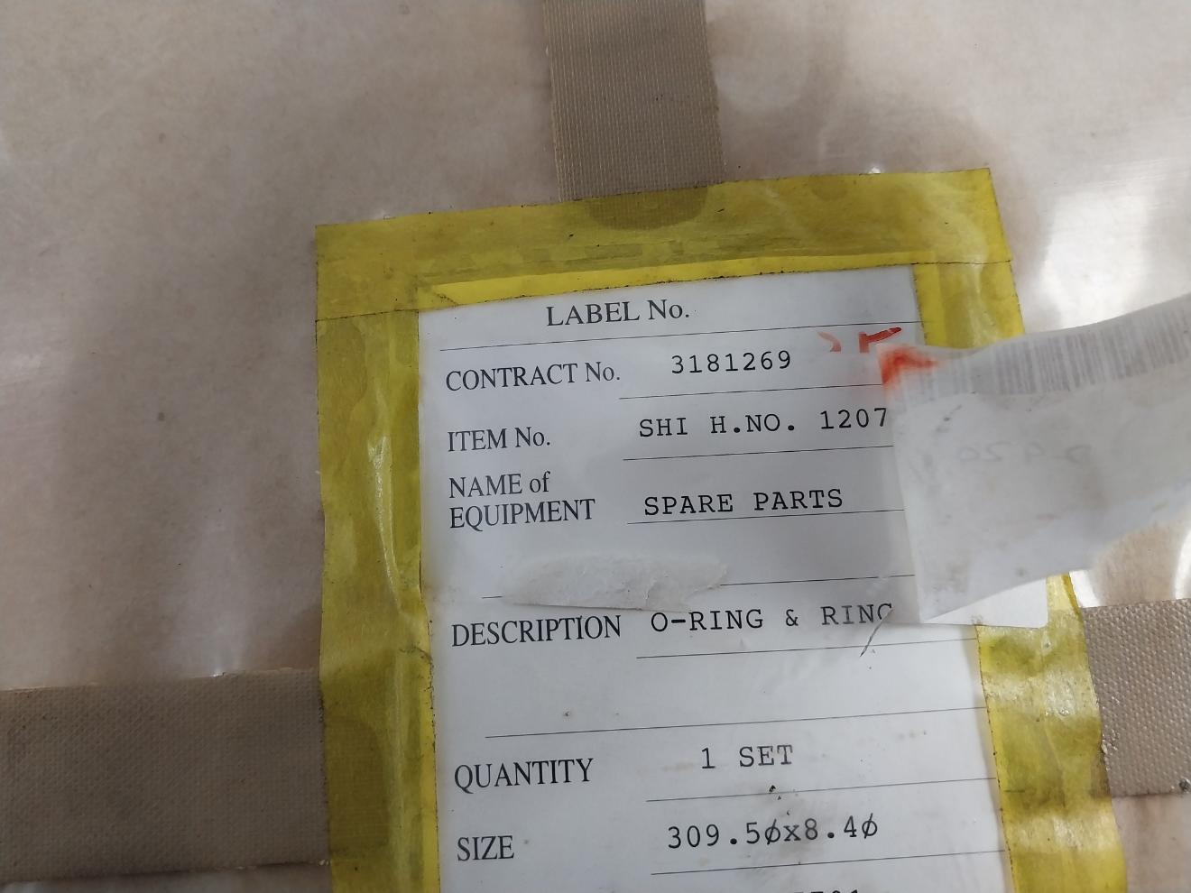 Kawasaki Ts-159 O-ring & Ring Set 81269-7701