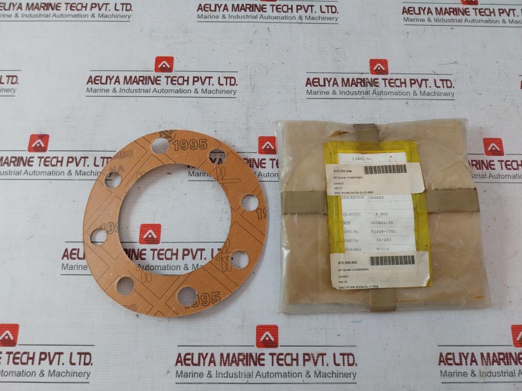 Kawasaki Ts-287 Gasket 81269-7701 415-200.006, 415-200.005