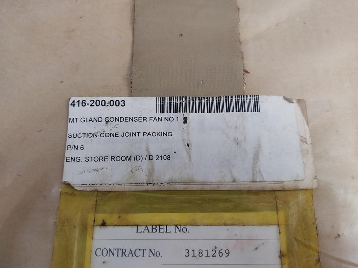 Kawasaki Ts-291 Suction Cone Joint Packing Gasket M-119