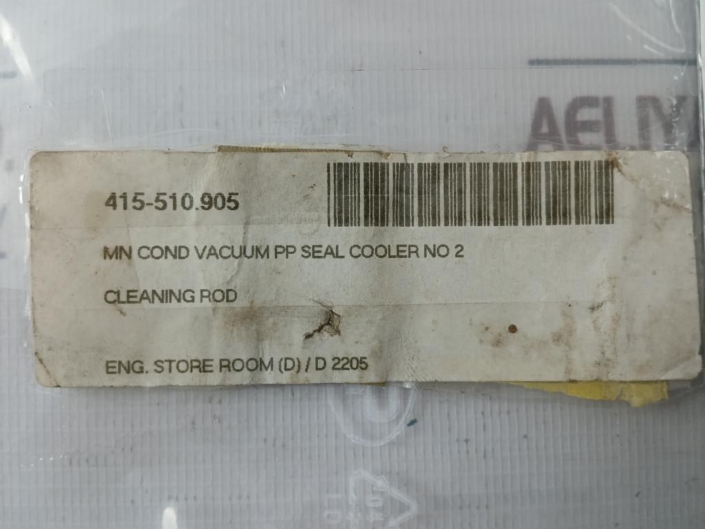 Kawasaki Tt-102 Cleaning Rod For Mn Cond Vacuum Pp Seal Cooler