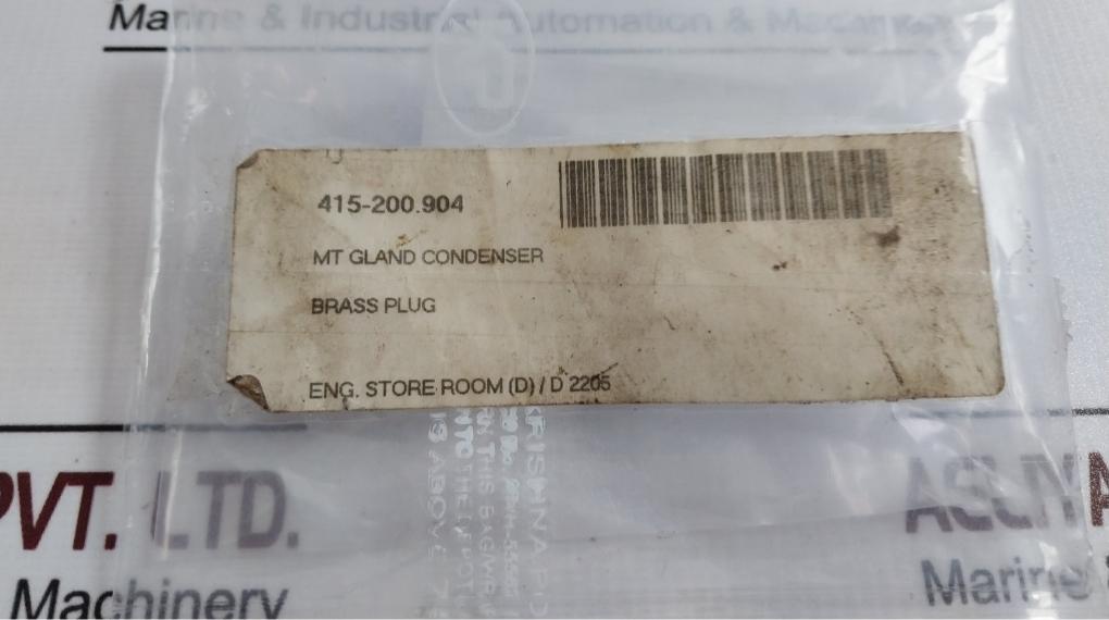 Kawasaki Tt-108 Brass Plug For Special Tool 81269-7701