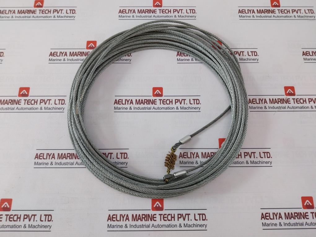 Kawasaki Tt-112 Tube Cleaning Wire &amp; Brush For Mt Lp Feed Water Heater M-123