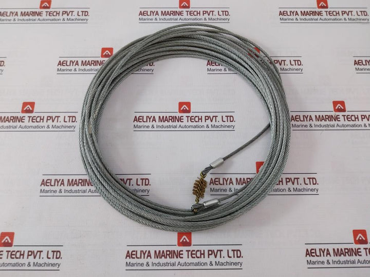 Kawasaki Tt-112 Tube Cleaning Wire & Brush For Mt Lp Feed Water Heater M-123