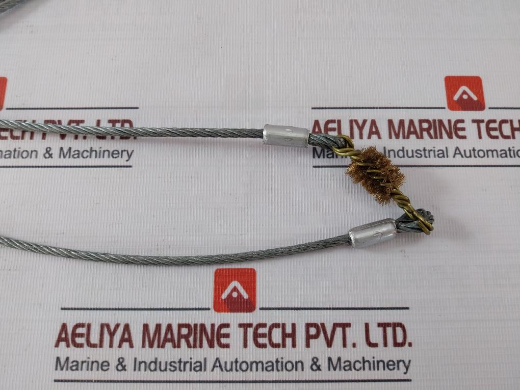 Kawasaki Tt-112 Tube Cleaning Wire & Brush For Mt Lp Feed Water Heater M-123