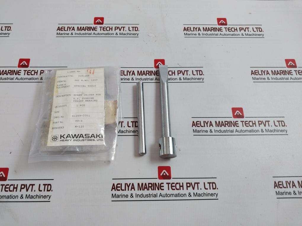 Kawasaki Tt-8 Screwdriver For H.P. Turbine Thrust Bearing