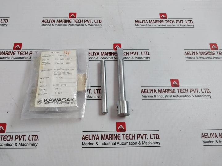 Kawasaki Tt-8 Screwdriver For H.P. Turbine Thrust Bearing