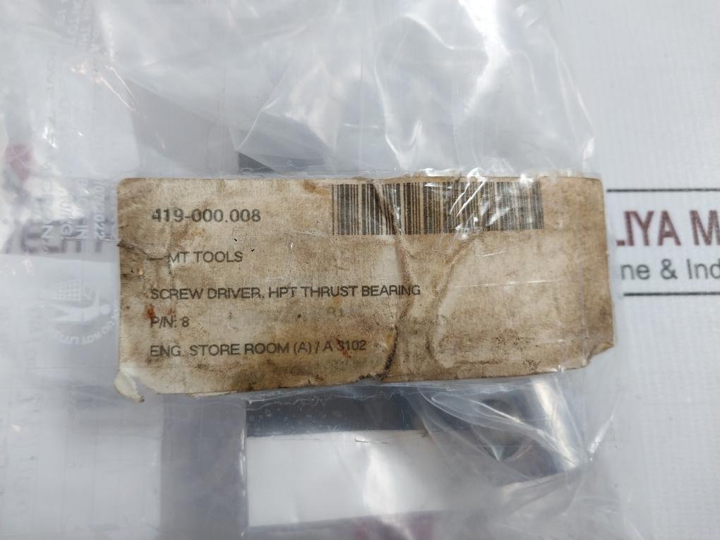 Kawasaki Tt-8 Screwdriver For H.P. Turbine Thrust Bearing