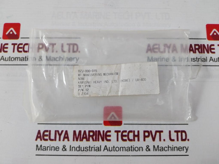 Kawasaki Ua-400 Mt Maneuvering Mechanism Dowel Pin 14