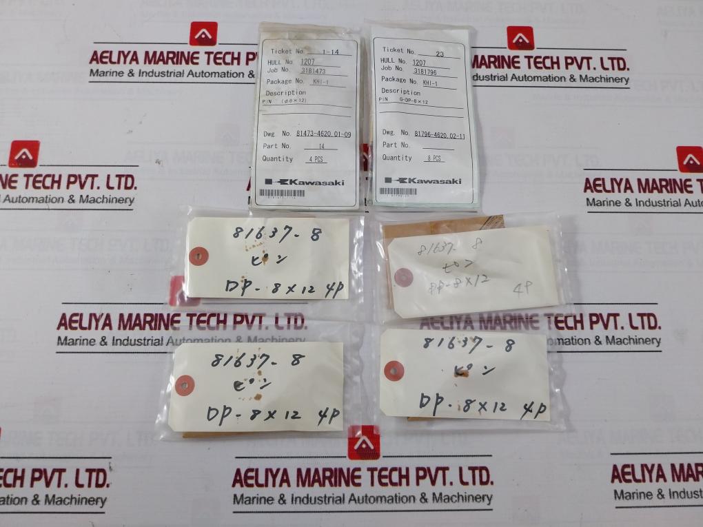 Kawasaki Ua-400 Mt Maneuvering Mechanism Dowel Pin 14