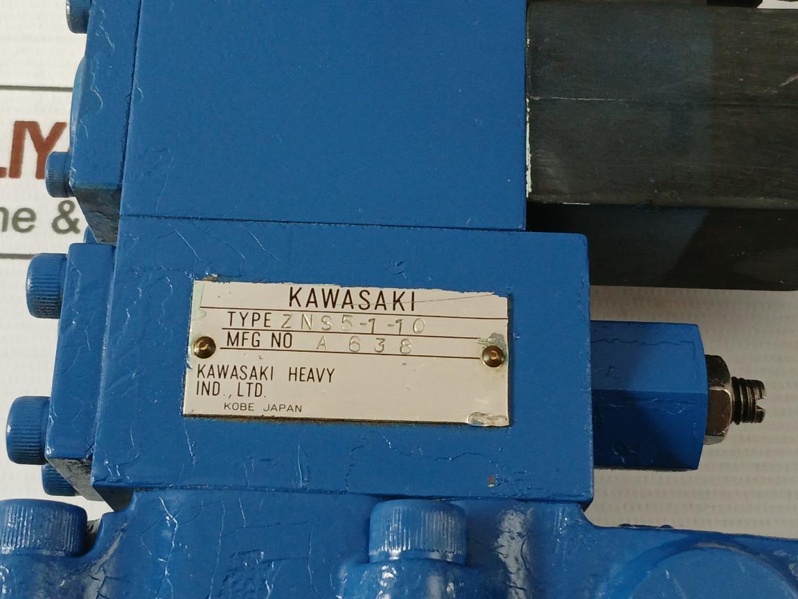 Kawasaki Zns5-1-10 Hydraulic Proportional Pressure Control Valve A481094