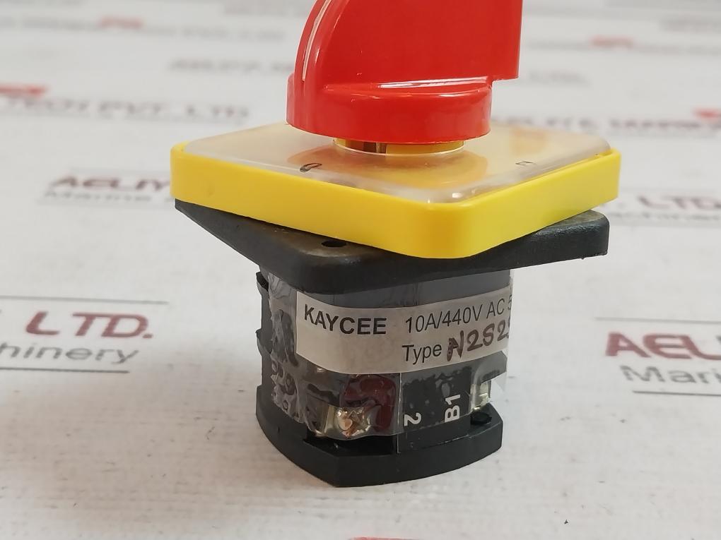 Kaycee N2S29Bo Rotary Switch 10A/440V Ac 50 Hz