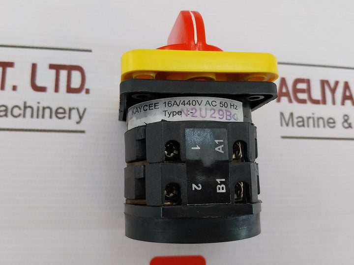 Kaycee N2U29Bo Rotary Cam Switch 16A 440V Ac 50Hz