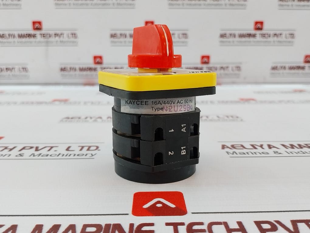 Kaycee N2U29Bo Rotary Cam Switch 16A 440V Ac 50Hz