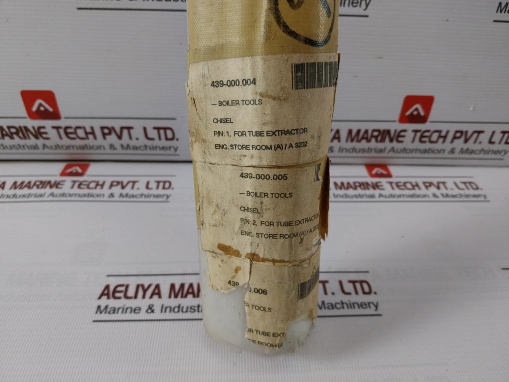 Kbs Boiler Tool – Chisel Set For Tube Extractor 1, 2, 439-000.004