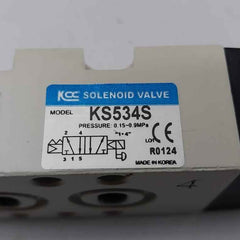 Kcc Ks534S Solenoid Valve 24Vdc/2.8W