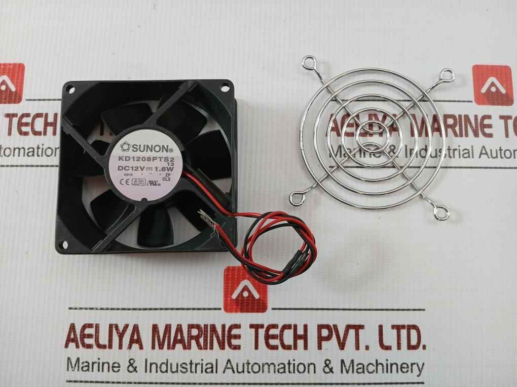 Kd1208Pts2 Brushless Axial Cooling Fan 1.6W Dc12V Sunon