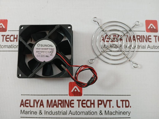 Kd1208Pts2 Brushless Axial Cooling Fan 1.6W Dc12V Sunon