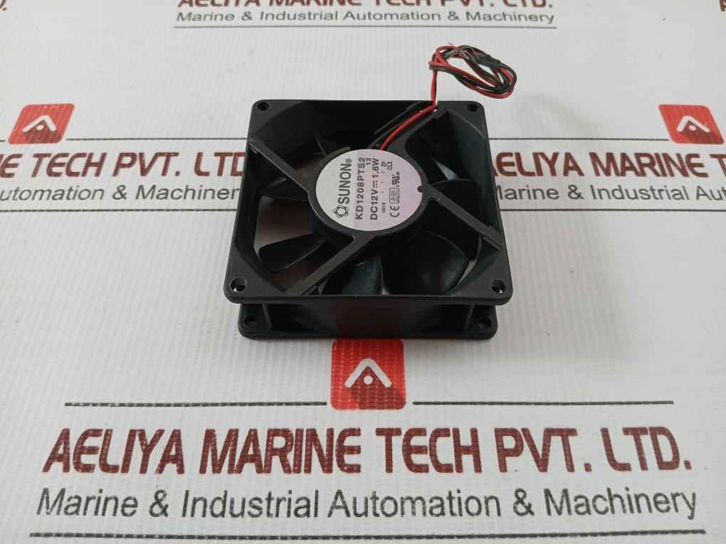 Kd1208Pts2 Brushless Axial Cooling Fan 1.6W Dc12V Sunon