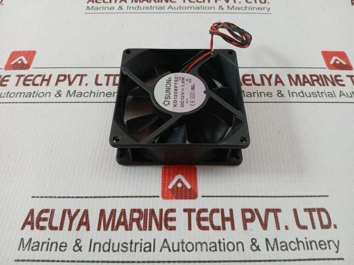 Kd1208Pts2 Brushless Axial Cooling Fan 1.6W Dc12V Sunon