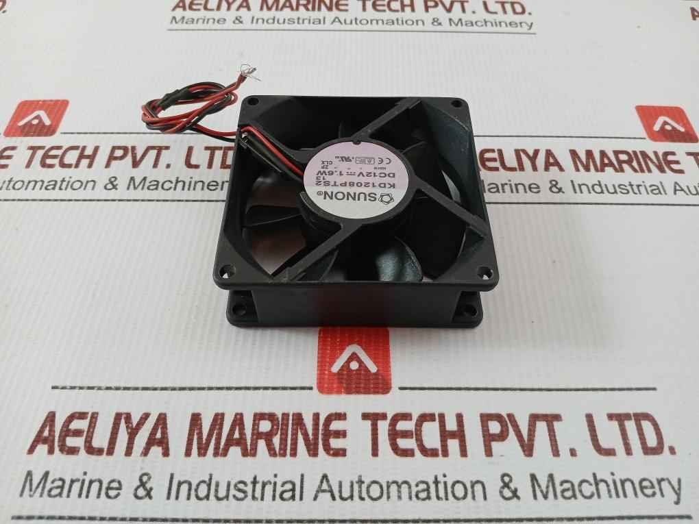 Kd1208Pts2 Brushless Axial Cooling Fan 1.6W Dc12V Sunon