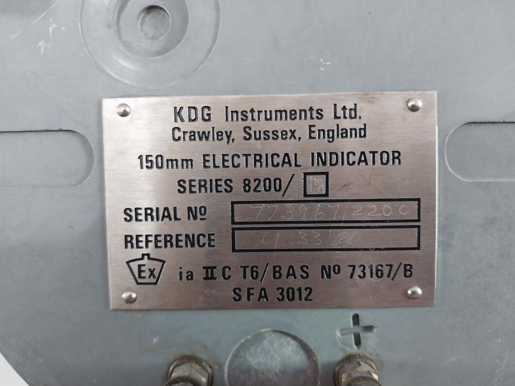 Kdg 150Mm Analog Load Indicator - Tonnes Scale Gauge 8200/1Ma 773967/220C