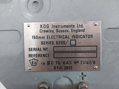 Kdg 150Mm Analog Load Indicator - Tonnes Scale Gauge 8200/1Ma 773967/220C