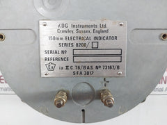 Kdg 150Mm Electrical Indicator 0 To 16.9 Tonnes, 8200/1Ma