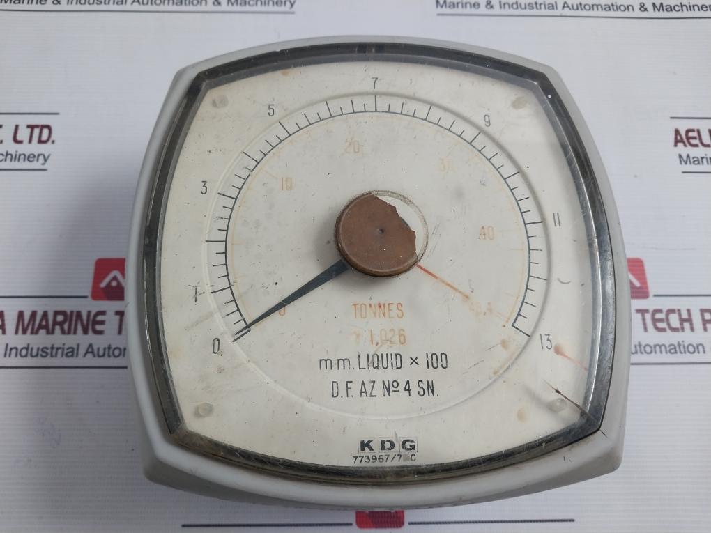 Kdg 150Mm Electrical Indicator 0 To 48.4 Tonnes