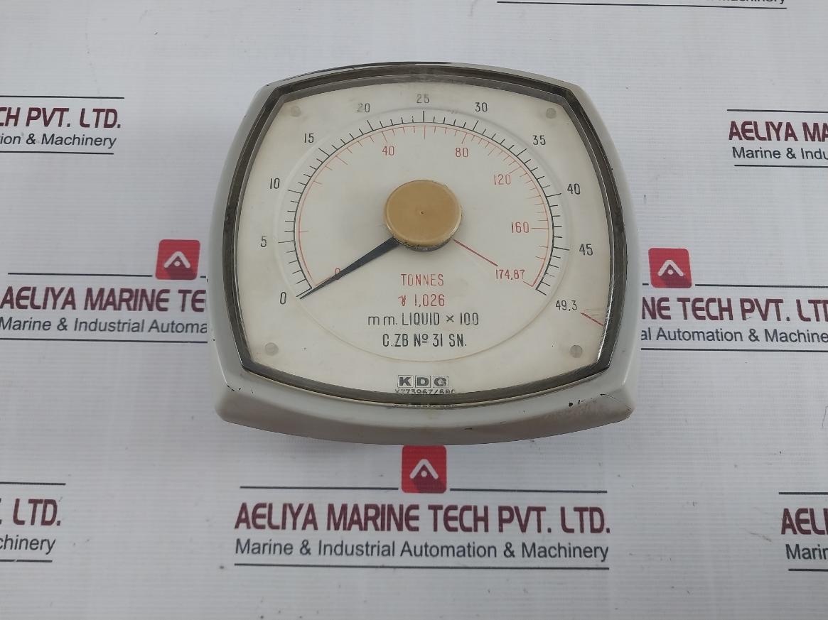 Kdg 150Mm Electrical Indicator 8200/1Ma 0 To 174,87 Tonnes