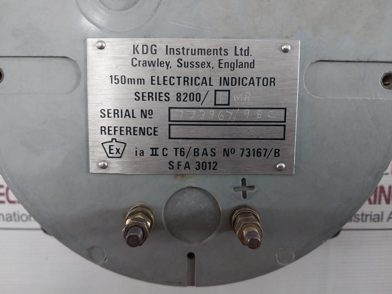 Kdg 150Mm Electrical Indicator 8200/1Ma 0 To 50.57 Tonnes 1,026