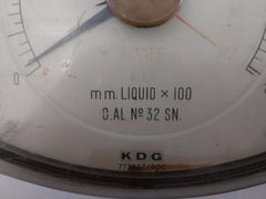 Kdg 150Mm Electrical Indicator 8200/1Ma 0 To 87.7 Tonnes