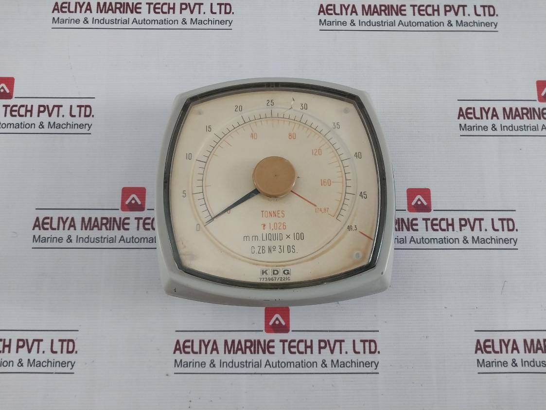 Kdg 150Mm Electrical Indicator 8200/1Ma 0–174.87 Tonnes