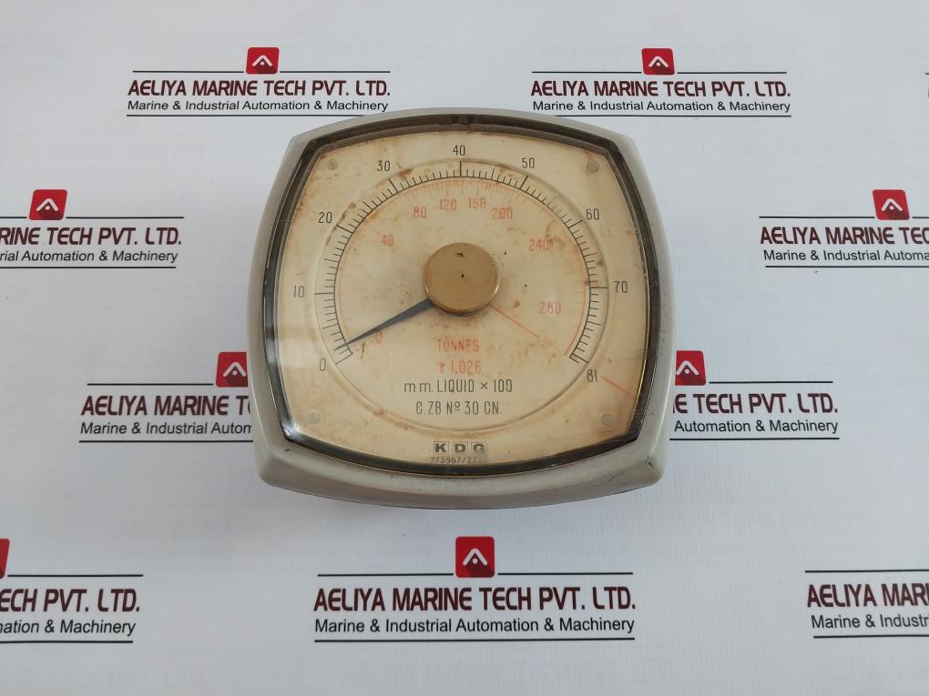 Kdg 150Mm Electrical Indicator 8200/1Ma 773967/222C 0-292 Tonnes, Il.35/2