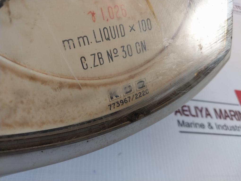 Kdg 150Mm Electrical Indicator 8200/1Ma 773967/222C 0-292 Tonnes, Il.35/2