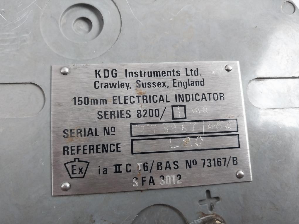 Kdg 150Mm Electrical Indicator 8200/1Ma L20