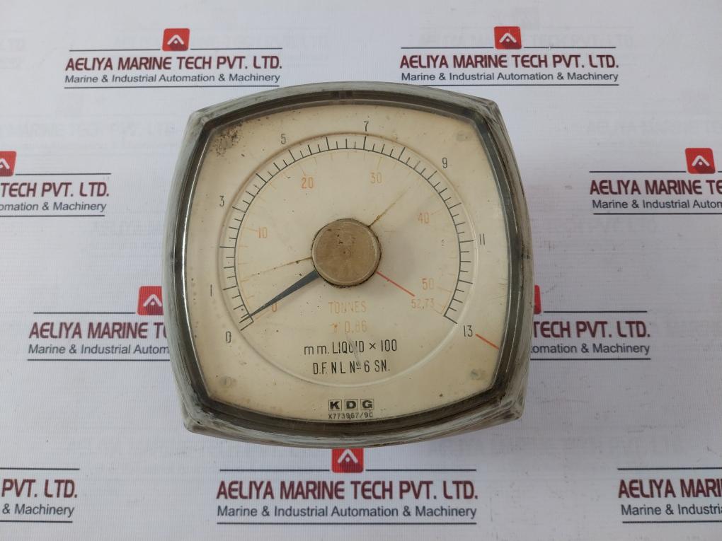 Kdg 150Mm Electrical Indicator 8200/1Ma X773967/9C 0-13 Mm.Liquidx100