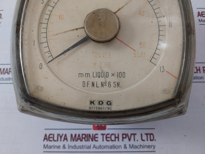 Kdg 150Mm Electrical Indicator 8200/1Ma X773967/9C 0-13 Mm.Liquidx100