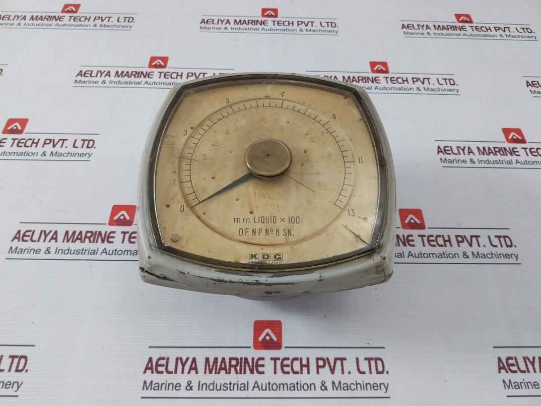 Kdg 150Mm Electrical Indicator Series 8200/1Ma 0 To 83.6 Tonnes