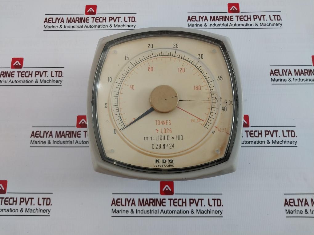 Kdg 150Mm Electrical Indicator Series 8200, 0-192.36 Tonnes Il 32/2