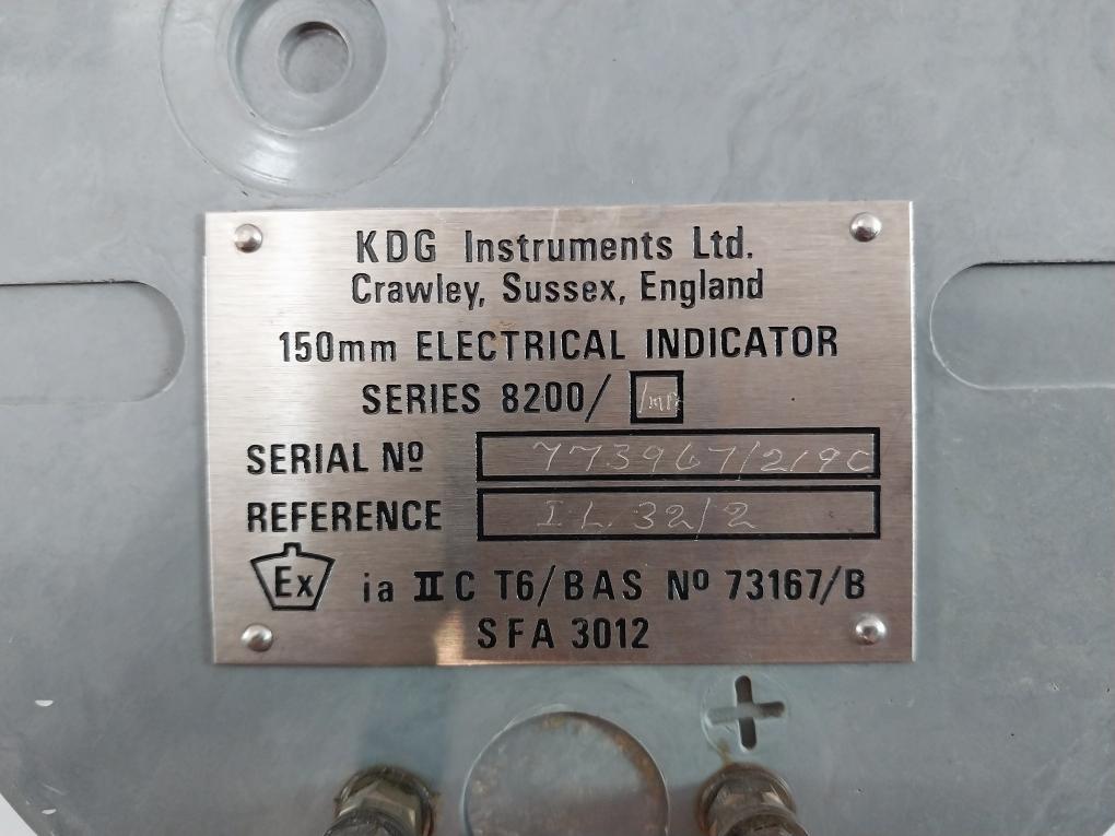 Kdg 150Mm Electrical Indicator Series 8200, 0-192.36 Tonnes Il 32/2