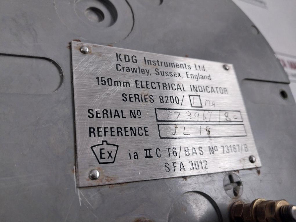 Kdg 150Mm Electrical Indicator X773967/8C 8200/1Ma Il 18