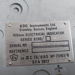 Kdg Electrical Indicator Series 8200/1Ma 150Mm